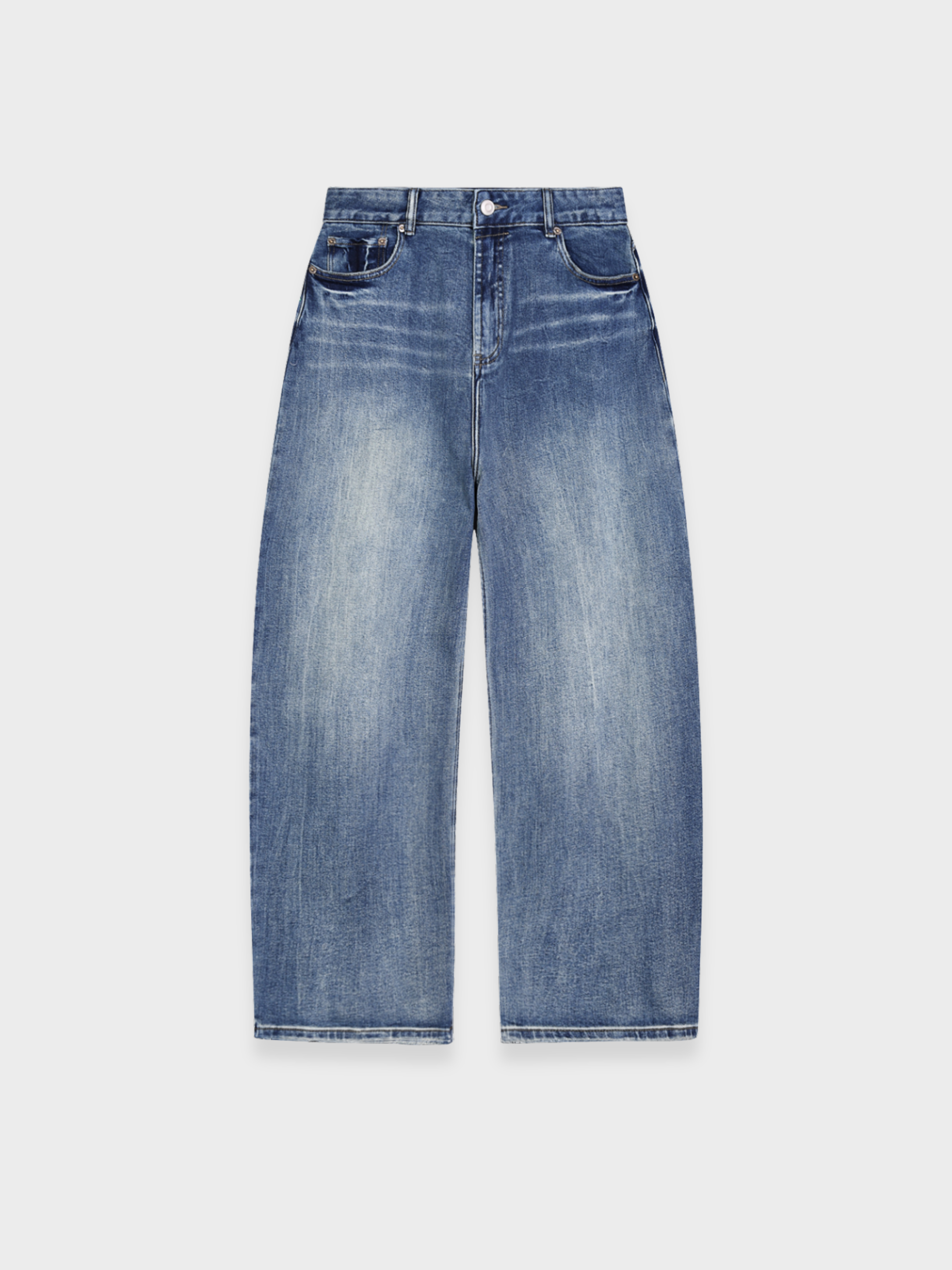 Sun Fade Heavyweight Regular Fit Denim Jeans