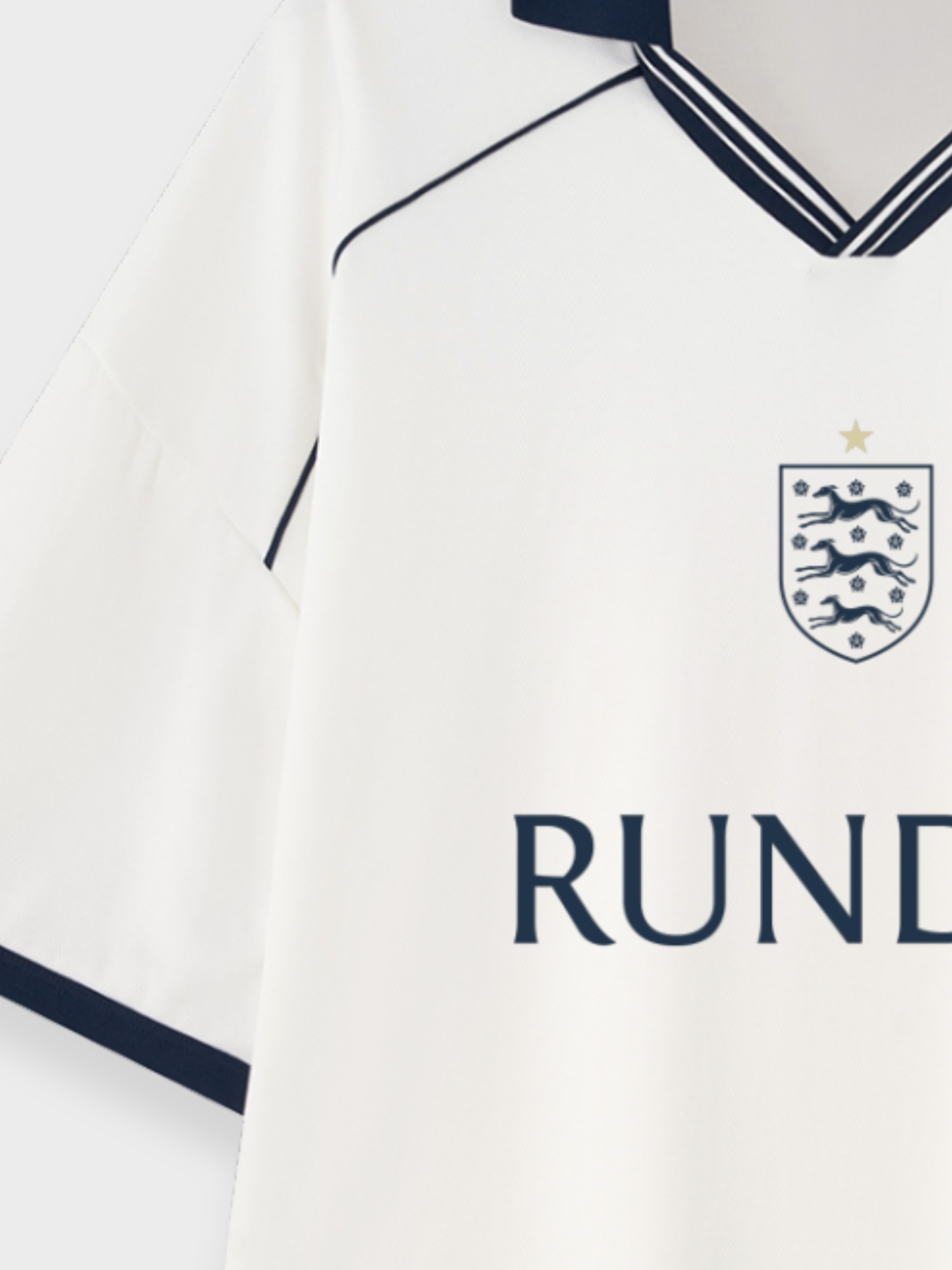 Emblem Boxy Football Shirt
